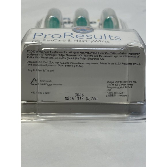 Philips Sonicare Toothbrush Pro Results 3 Replacement Brush Heads RS900 series - Picture 6 of 12